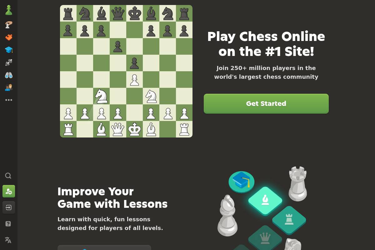 2. Chess.com — Best for All-in-One Community and Self-Directed Learning