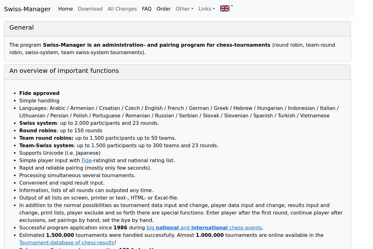 3. Swiss-Manager — Best for Official FIDE-Rated Tournament Management