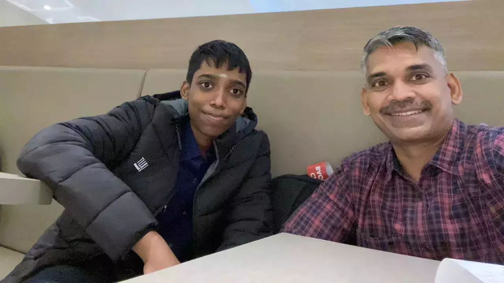 where did praggnanandhaa learn chess? From RB Ramesh